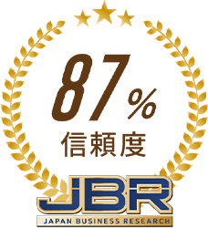 信頼度87%